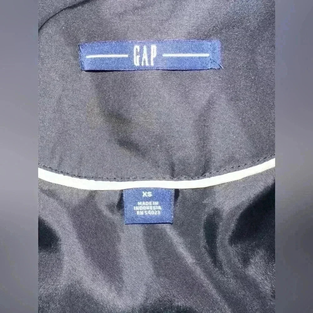 GAP Down Puffer Hooded Coat, Women’s Size XS, Black - Picture 3 of 6